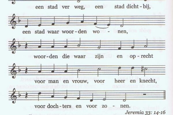 Een stad van vrede zoeken wij